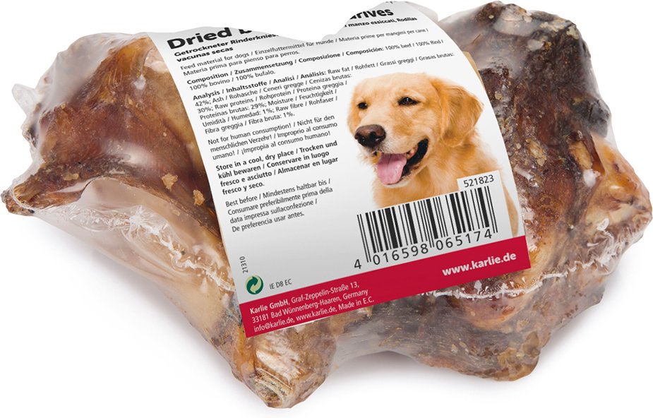 Karlie Snack getrocknetes Knie Rind - 2 Stück