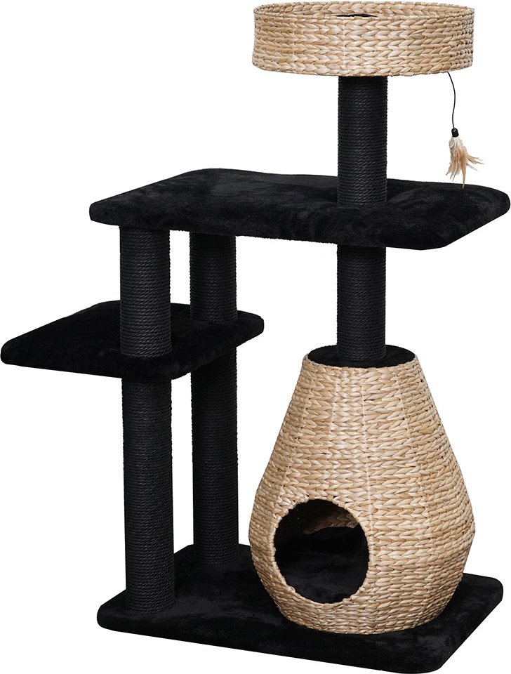 Karlie Kratzbaum Scuro II - schwarz / natur