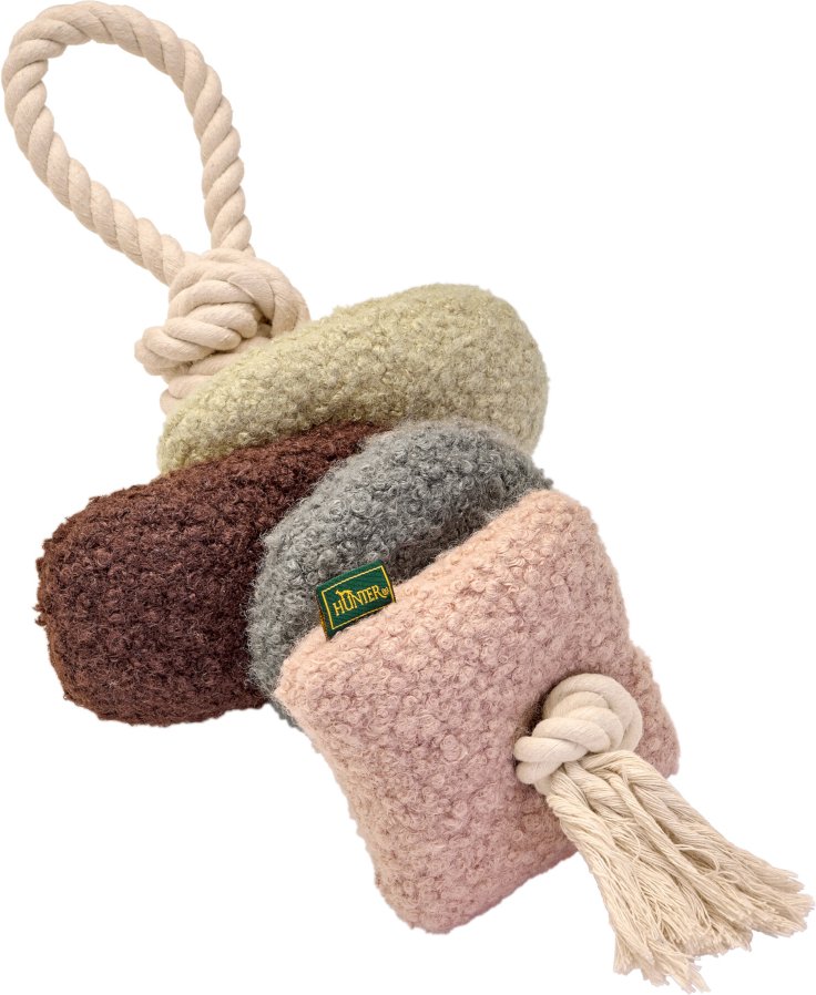 HUNTER Hundespielzeug Madrid mit Tau - ca. L 45 cm