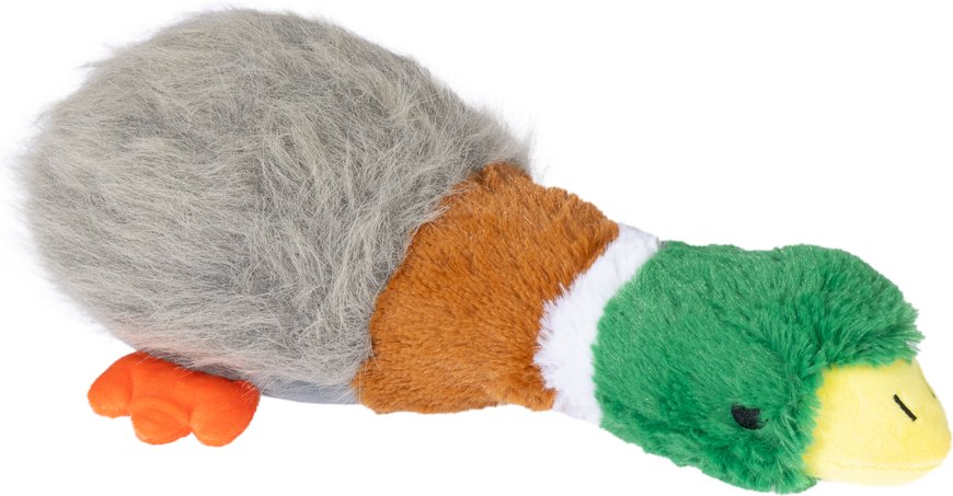 TIAKI Hundespielzeug Ente "Squawk" - L 32 x B 14 x H 14 cm