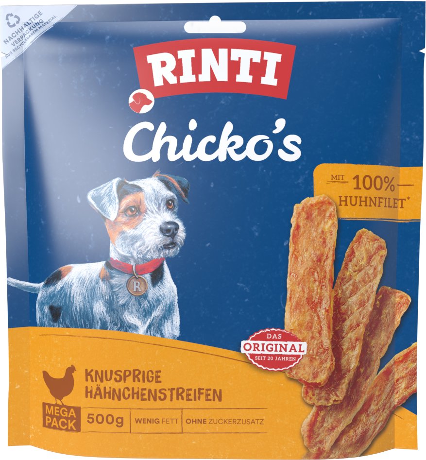 RINTI Chicko's Knusprige Hähnchenstreifen - Sparpaket: 4 x 500 g
