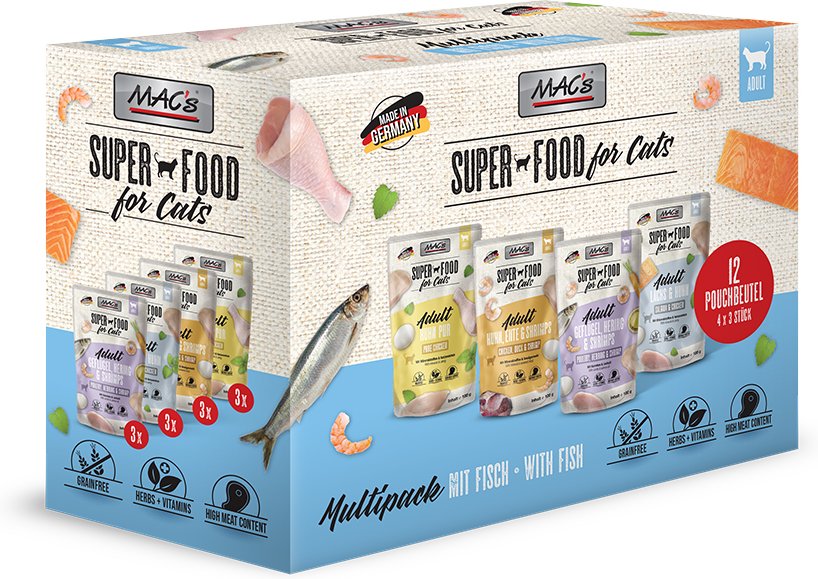 Thumbnail - MAC´s Cat Multipack 12 x 100 g - mit Fisch