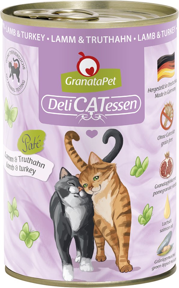 GranataPet DeliCatessen 6 x 400 g - Lamm & Truthahn