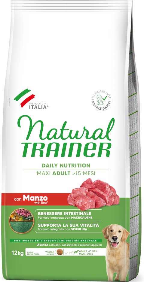 Natural Trainer Adult Maxi mit Rind - 12 kg