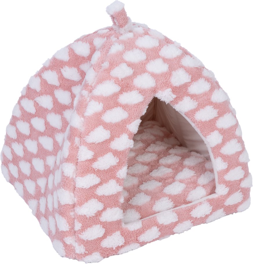 Thumbnail - zooplus Basics Katzenhöhle Fluffy - rosa