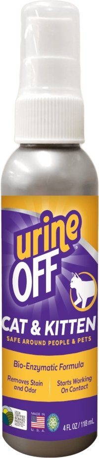 Urine Off Geruchs- und Fleckenentferner für Katzen - 118 ml