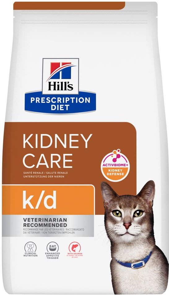 Hill's Prescription Diet k/d Kidney Care mit Lachs - Sparpaket: 3 x 3 kg