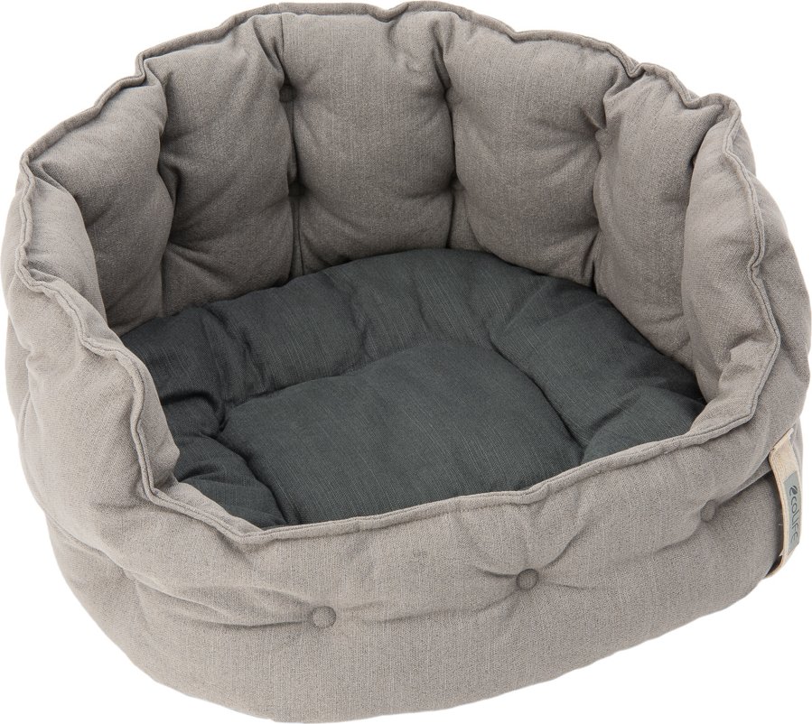 Hundebett Cozy ecoLIFE Grau - L 80 x B 72 x H 31 cm