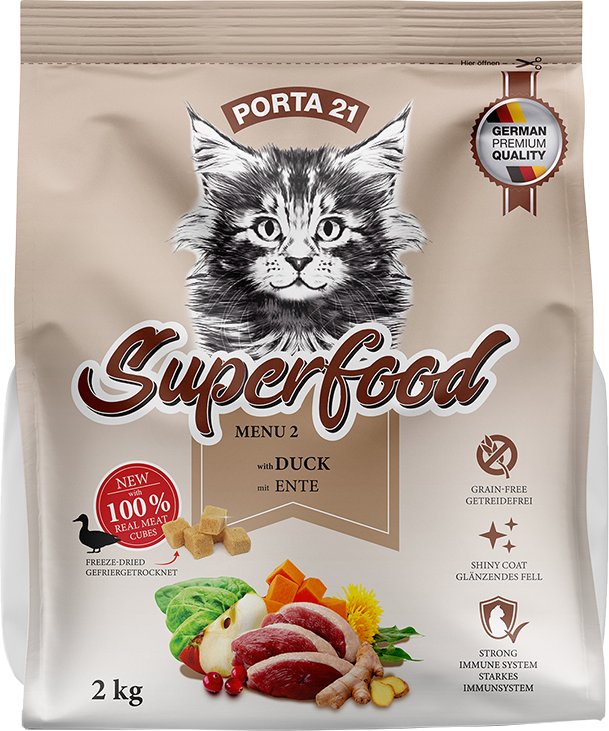 Porta 21 Superfood Menu 2 mit Ente - 2 kg