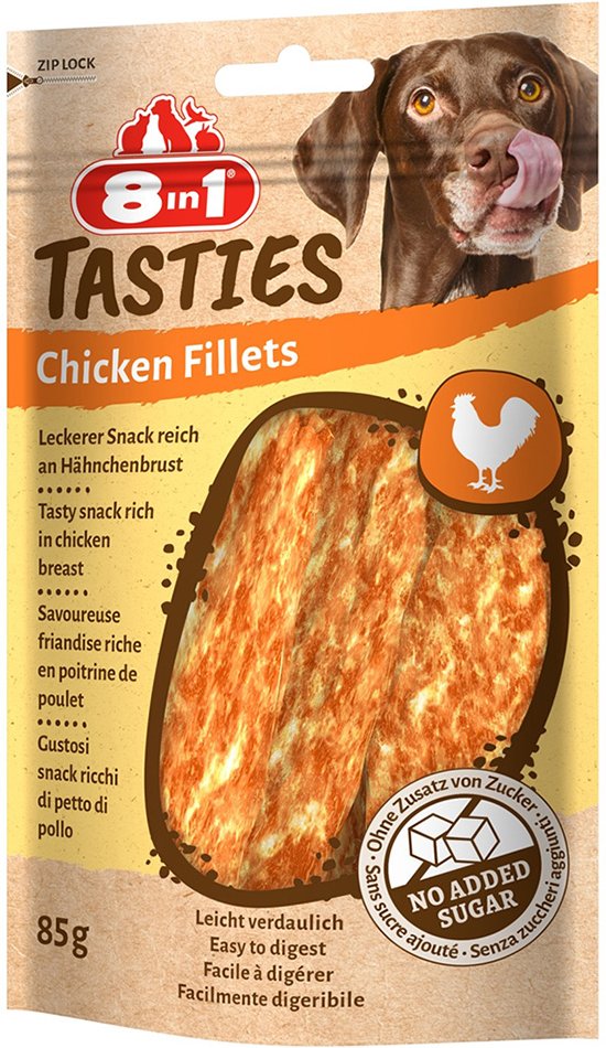 8in1 Tasties Hühnerfilets - Sparpaket: 6 x 85 g