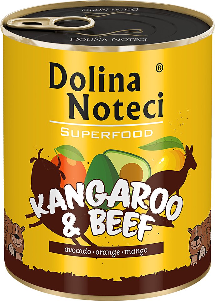 Dolina Noteci Superfood 6 x 800 g - Känguru und Rind