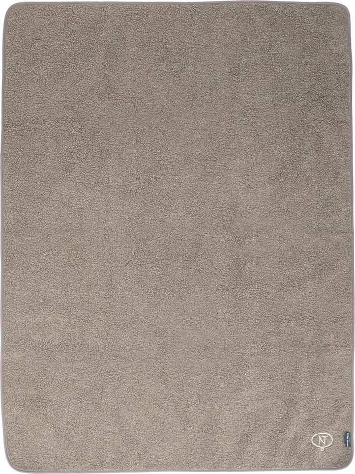 Nomad Tales Blush wasserfeste Kuscheldecke Taupe - L 140 x B 105 cm