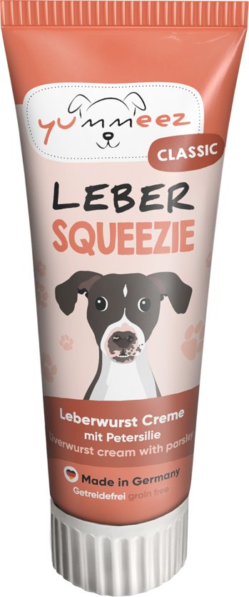 yummeez Classic Leber Squeezie - Sparpaket: 4 x 75 g