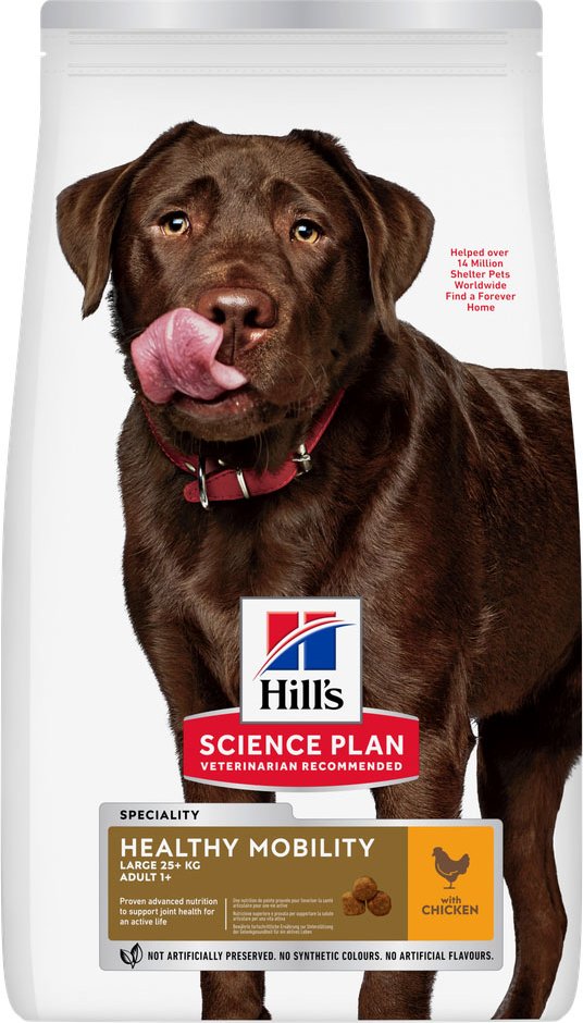 Hill's Science Plan Healthy Mobility Adult 1+ Large mit Huhn - Sparpaket: 2 x 14 kg