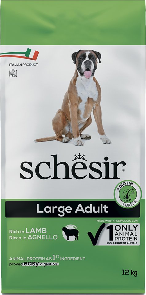 Schesir Dog Large Adult mit Lamm - 12 kg