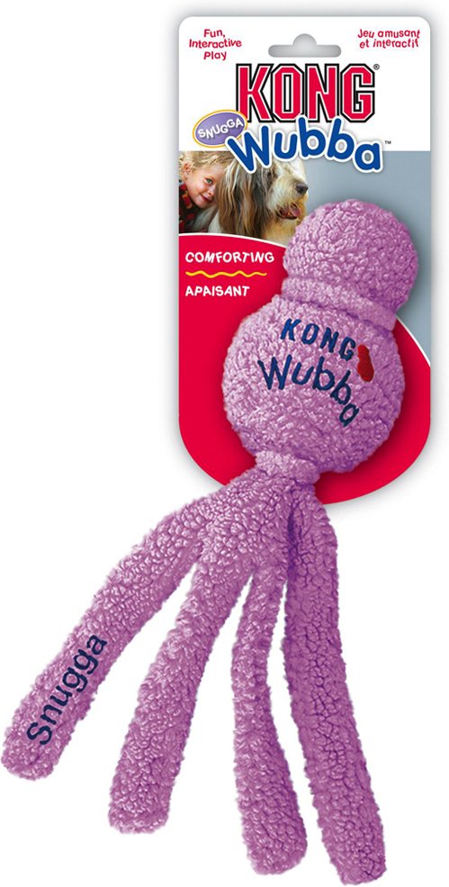 KONG Snugga Wubba - S: ca. H 23 x B 6,5 x T 6,5 cm