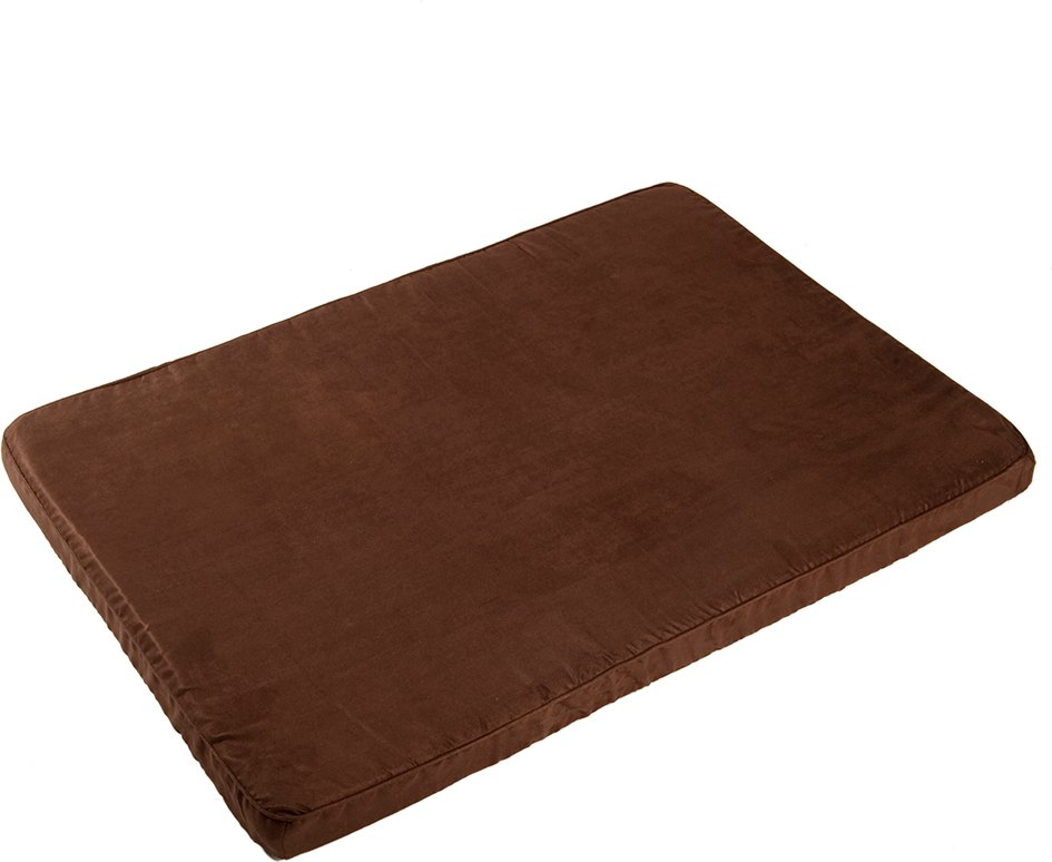 Hundematratze Wellness Wildleder-Optik - L 100 x B 70 x H 6 cm