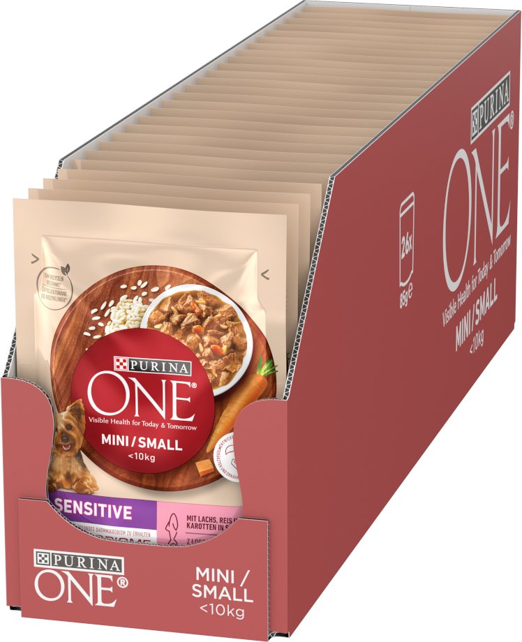 Purina ONE Mini Sensitive - 26 x 85 g