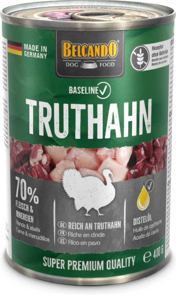 Sparpaket Belcando Baseline 24 x 400 g - Truthahn