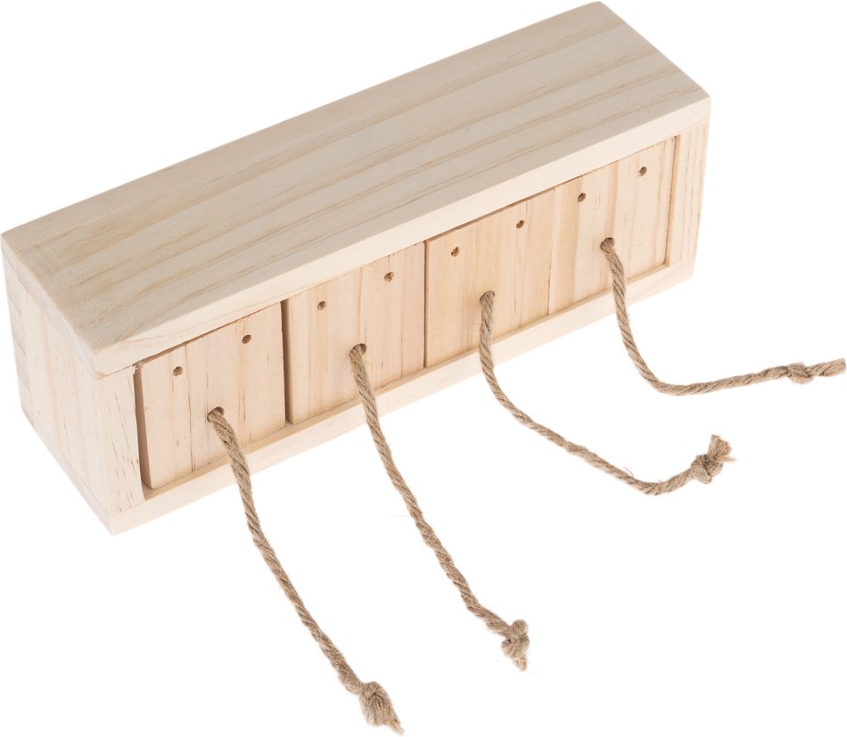 TIAKI Intelligenzspielzeug Tug & Find - L 20 x B 5,5 x H 7 cm