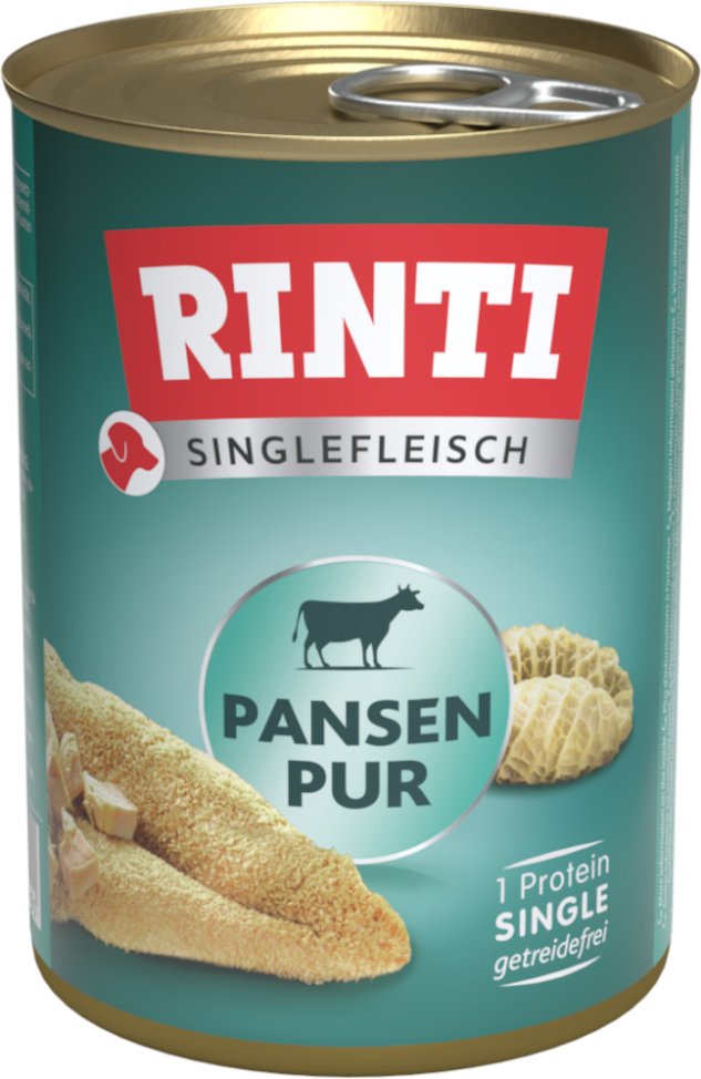 RINTI Singlefleisch 24 x 400 g - Pansen pur