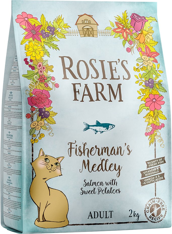 Rosie's Farm Adult Lachs mit Süßkartoffeln - 5 x 2 kg