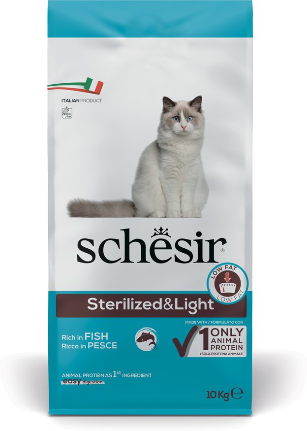 Schesir Sterilized mit Fisch - 10 kg