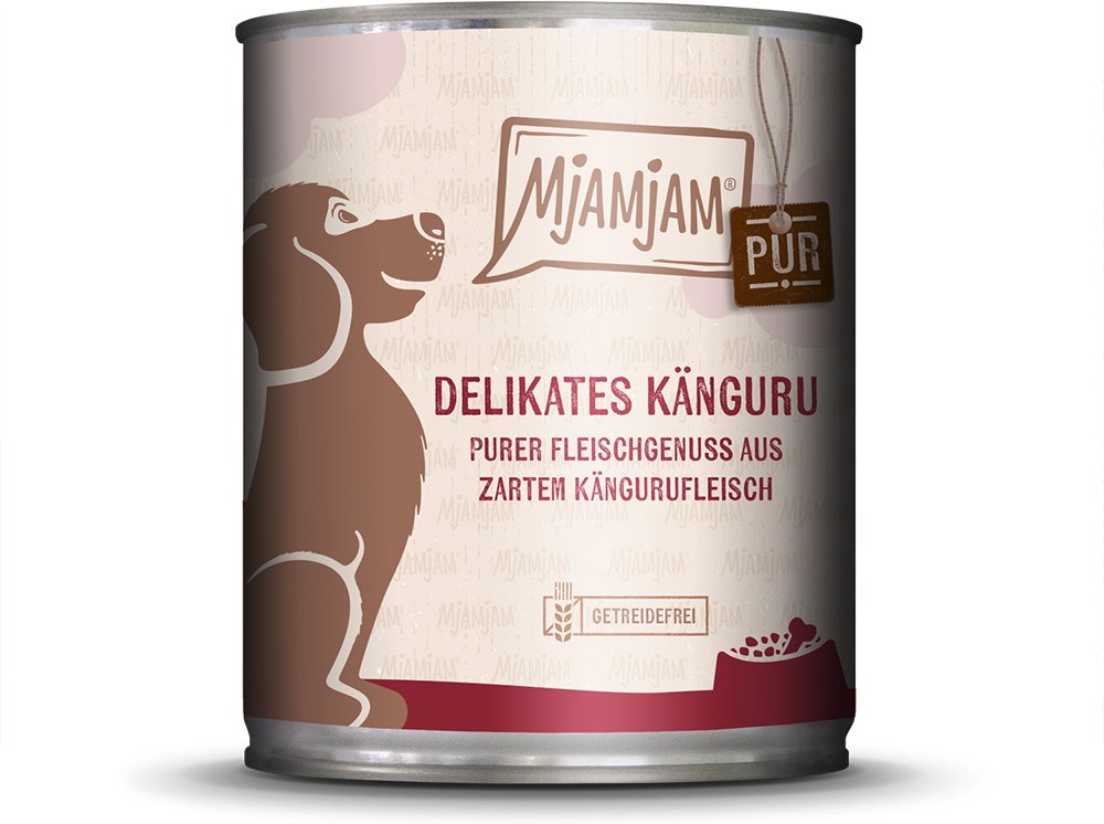 MjAMjAM purer Fleischgenuss 6 x 800 g - delikates Känguru pur