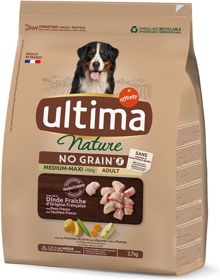 Ultima Nature No Grain Medium / Maxi Truthahn - 2,7 kg