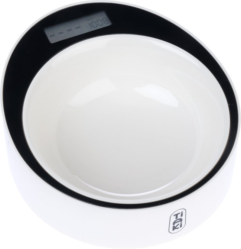 TIAKI Smart Napf mit Waage - ca. L 22 x B 24,5 x H 8 cm