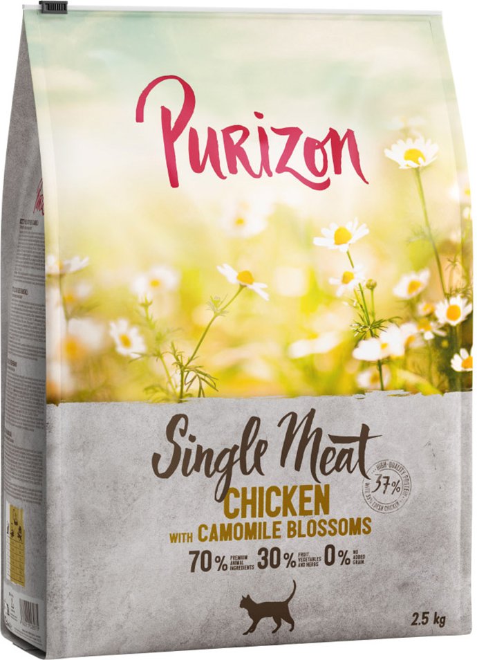 Purizon Single Meat Huhn mit Kamillenblüten - 2,5 kg