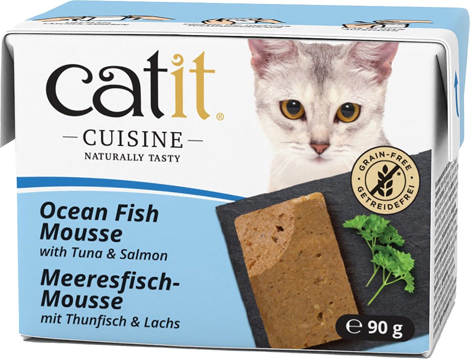 Catit Cuisine Mousse 12 x 90 g - Thunfisch mit Lachs