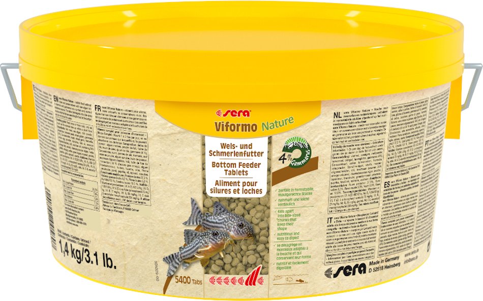 sera Viformo Nature Futtertabletten XL Packung - Sparpaket: 2 x 1,4 kg