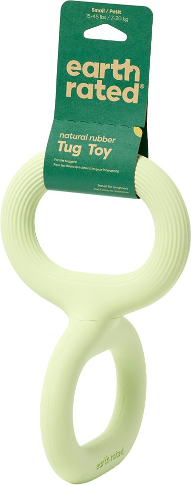 Earth Rated Zerrspielzeug aus natürlichem Gummi - Gr. S: L 14 x B 22,6 cm