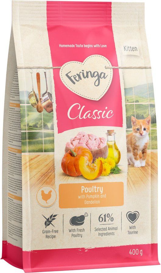 Feringa Kitten Classic Geflügel - NEU 400 g