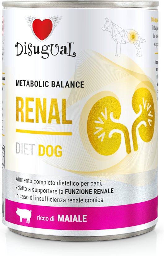 Disugual Metabolic Balance Renal Dog 6 x 400 g - Schwein