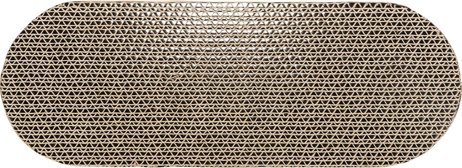 Trixie Kratzpappe mit Holzrahmen, oval - Zubehör: 1 Ersatz-Kratzpappe