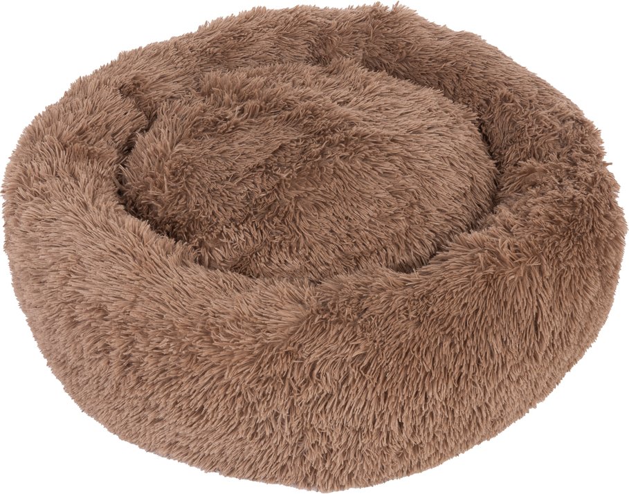 TIAKI Kuschelbett No Stress, beige - Ø 95 x H 28 cm