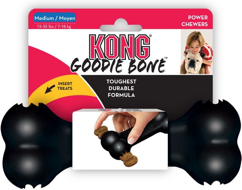 Thumbnail - KONG Extreme Goodie Bone - 2 Stück im Sparset (M 6,5 cm)