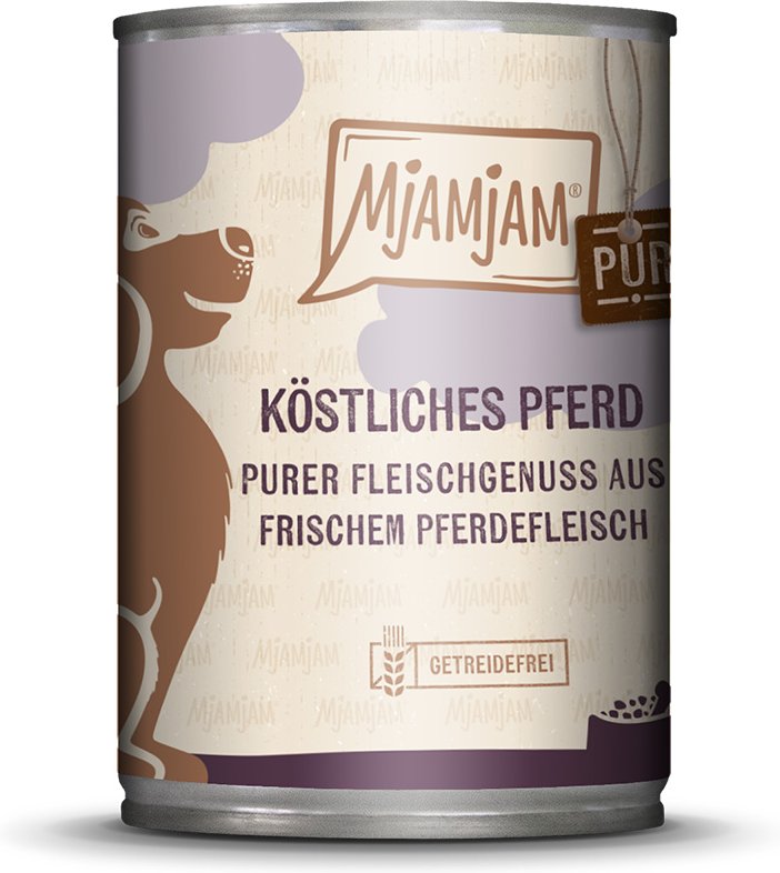 MjAMjAM purer Fleischgenuss 6 x 400 g - köstliches Pferd pur