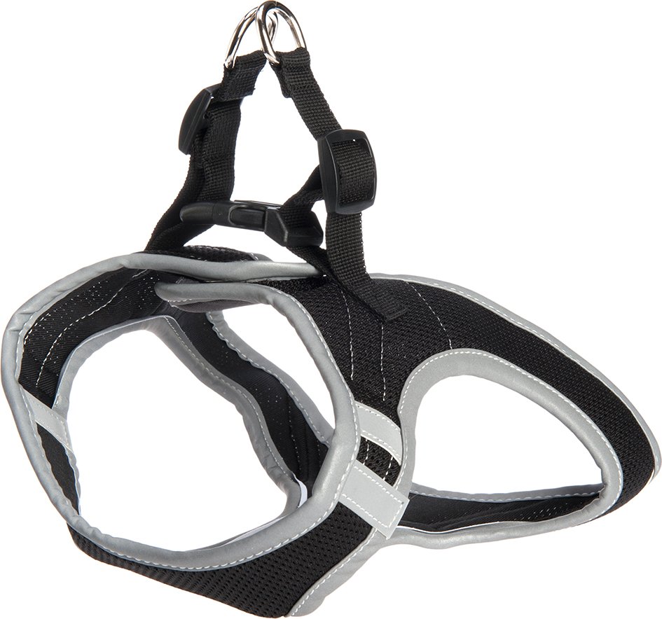 Hunde-Softgeschirr Feel Free - schwarz - Größe XS: 32 - 37 cm Brustumfang