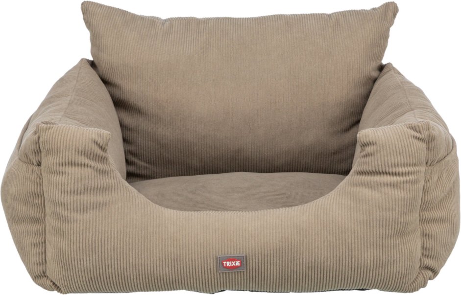 Trixie Autositz für Hunde, taupe - L 55 x B 30 x H 55 cm