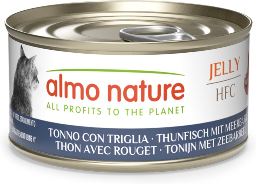Almo Nature HFC Jelly 6 x 70 g - Thunfisch mit Meerbarbe