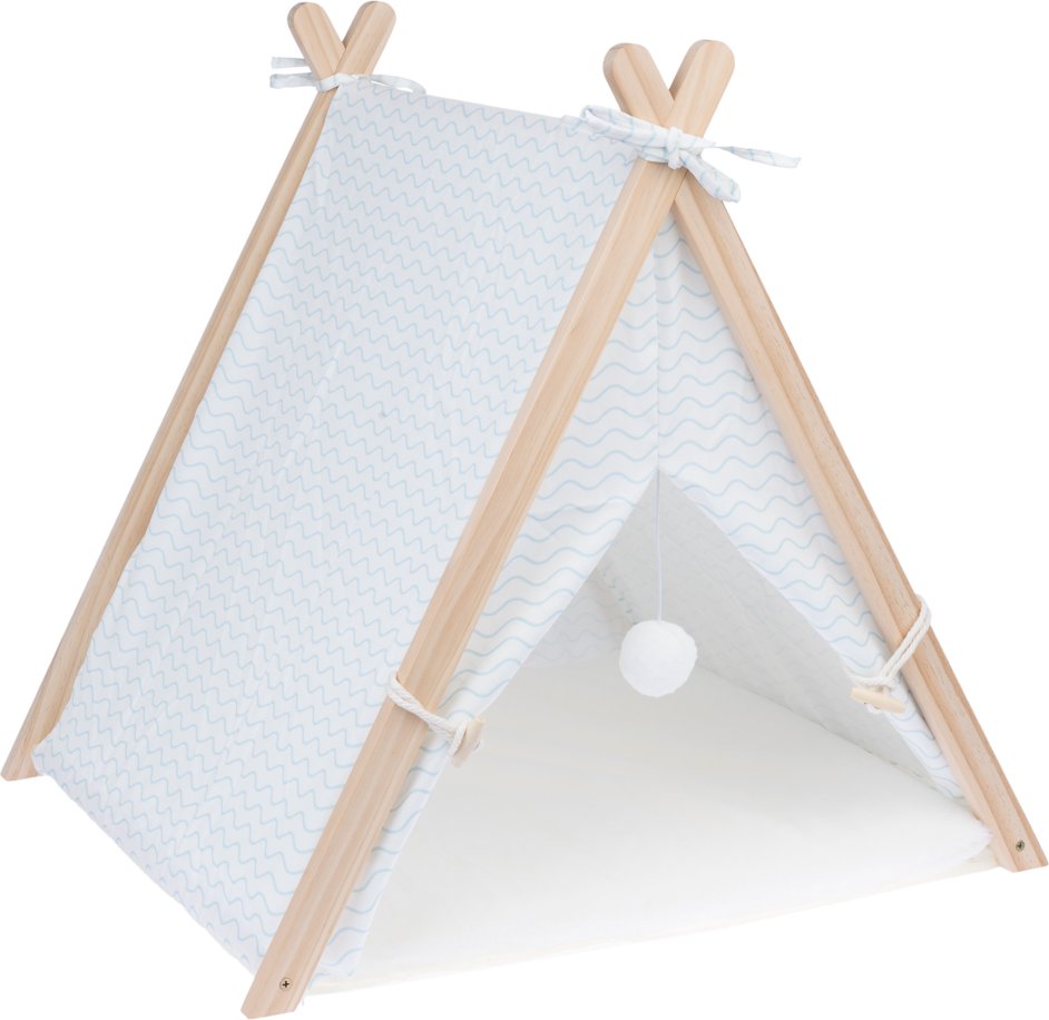 TIAKI Katzentipi Blue Wave - L 56,5 x B 61,5 x H 61 cm