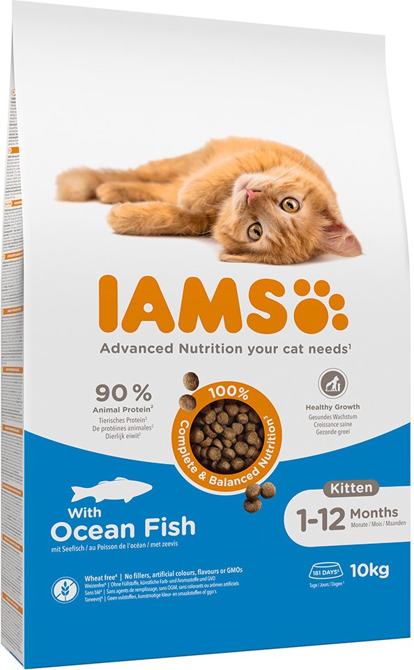 IAMS Advanced Nutrition Kitten mit Seefisch - 10 kg