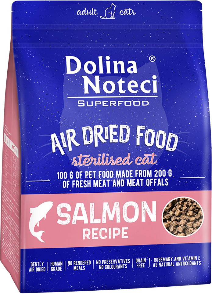 Dolina Noteci Superfood Sterilised Feline Lachs - 2 x 1 kg