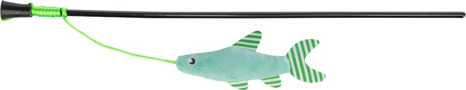 Trixie Spielangel Plüsch-Fisch mit Katzenminze - L 42 cm