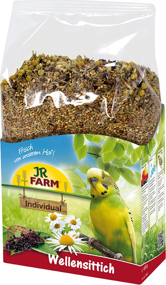 JR Farm Individual Wellensittich - 2 x 1 kg