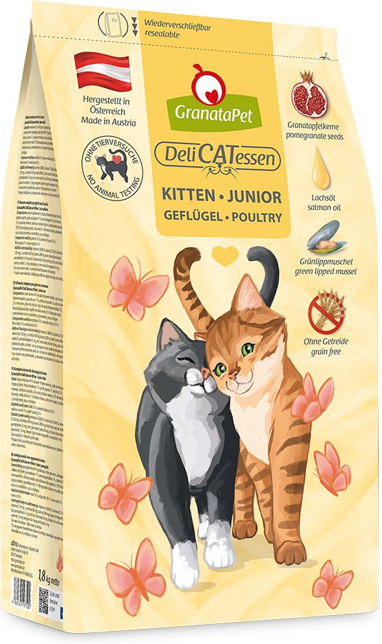 GranataPet DeliCatessen Kitten Geflügel - 1,8 kg