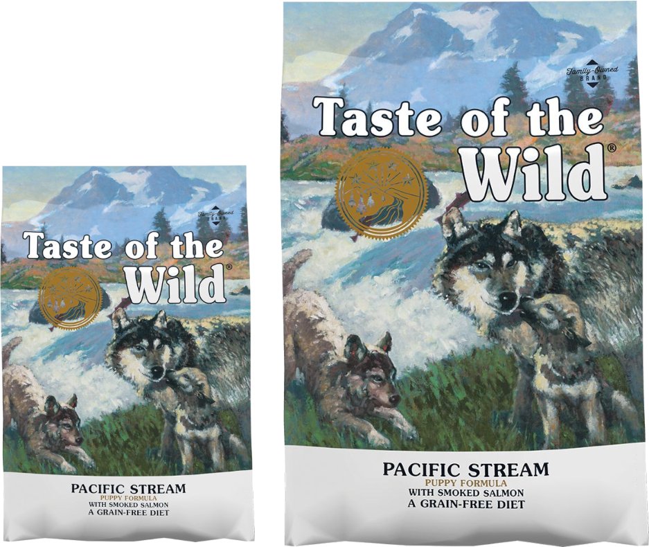 12,2 kg + 2 kg gratis! 14,2 kg Taste of the Wild Hundefutter - Pacific Stream Puppy